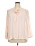 J.Crew 365 100% Polyester Pink 3/4 Sleeve Blouse Size 3X - photo 1