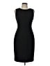 Calvin Klein Solid Black Cocktail Dress Size 10 - photo 1
