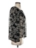 Fire Los Angeles Black Long Sleeve Blouse Size S - photo 4