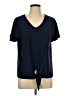 Kim & Cami Blue Short Sleeve Top Size L - photo 1