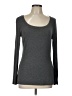 Max Studio Gray Long Sleeve T-Shirt Size L - photo 1