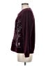 Seventh Avenue 100% Polyester Burgundy Jacket Size M - photo 5