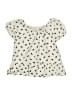Assorted Brands Ivory Short Sleeve Blouse Size 6 - photo 1