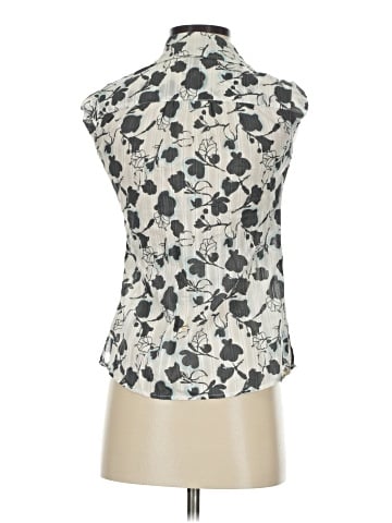 Banana Republic Factory Store Sleeveless Button-Down Shirt (view 2)