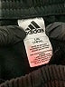Adidas 100% Polyester Black Track Pants Size 14 - photo 7