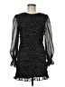 VICI 100% Polyester Polka Dots Black Cocktail Dress Size M - photo 1