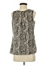 Willi Smith 100% Polyester Ivory Sleeveless Blouse Size S - photo 1