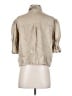 Cinq à Sept 100% Cupro Tan Jacket Size XS - photo 2