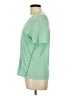 Maje 100% Linen Green Short Sleeve Top Size Lg (3) - photo 5
