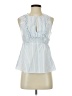 J.Crew 100% Cotton Blue Sleeveless Blouse Size 2 - photo 1