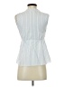 J.Crew 100% Cotton Blue Sleeveless Blouse Size 2 - photo 2