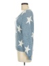 Unbranded Stars Blue Pullover Sweater One size - photo 5