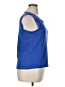 Talbots Outlet 100% Cotton Blue Sleeveless Top Size XL Petite - photo 4