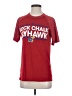 Adidas 100% Polyester Red Short Sleeve T-Shirt Size S - photo 1