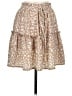 Unbranded Animal Print Tan Casual Skirt Size M - photo 1