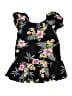 Assorted Brands 100% Rayon Tropical Black Dress Size 10 - photo 1