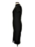 Popular 21 Solid Black Casual Dress Size L - photo 5