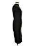 Popular 21 Solid Black Casual Dress Size L - photo 4