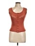 Harley Davidson Orange Sleeveless Top Size L - photo 1