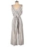 Gap Stripes Silver Jumpsuit Size S - photo 1