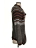 Unbranded Chevron-herringbone Brown Pullover Sweater Size S (estimated) - photo 4