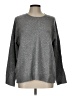 Ann Taylor LOFT Metallic Gray Pullover Sweater Size L - photo 1