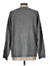 Ann Taylor LOFT Metallic Gray Pullover Sweater Size L - photo 2