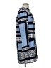 Armani Exchange 100% Polyester Graphic Blue Casual Dress Size 2 - photo 4