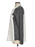 Cherish Color Block Gray Long Sleeve Blouse Size S - photo 5