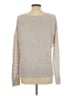 American Eagle Outfitters Metallic Silver Pullover Sweater Size L - photo 2