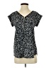 Express Black Short Sleeve Blouse Size S - photo 1