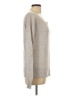 American Eagle Outfitters Metallic Silver Pullover Sweater Size L - photo 4