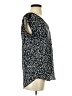 Express Black Short Sleeve Blouse Size S - photo 4