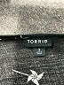 Torrid Stars Black Short Sleeve Blouse Size 3X Plus (3) - photo 7
