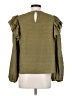 Vero Moda Green Long Sleeve Blouse Size S - photo 2