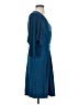 Komarov Solid Teal Cocktail Dress Size Sm (1) - photo 4