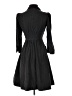 Fei 100% Cotton Black Casual Dress Size 0 - photo 2