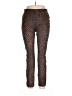 Vocal Animal Print Brown Casual Pants Size XL - photo 1