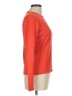 Carlisle 100% Silk Orange Silk Pullover Sweater Size M - photo 4