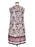 Unbranded 100% Polyester Paisley White Casual Dress Size XXL - photo 2