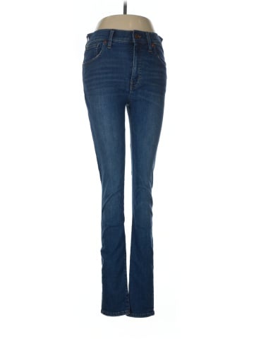 Madewell Tall 9" Mid-Rise Skinny Jeans in Pendale Wash (view 1)