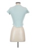 Fitz + Eddi Blue Short Sleeve Henley Size S - photo 2
