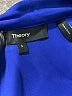Theory 100% Silk Blue Long Sleeve Silk Top Size S - photo 7