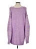 Free People Purple Pullover Sweater Size S - photo 2