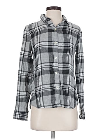 Current/Elliott Long Sleeve Button-Down Shirt (view 1)