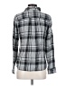 Current/Elliott 100% Cotton Plaid Gray Long Sleeve Button-Down Shirt Size Sm (1) - photo 2