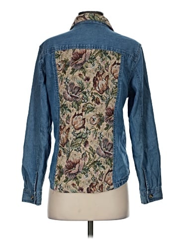 Lemon Grass Long Sleeve Button-Down Shirt (view 2)