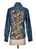 Lemon Grass 100% Cotton Blue Long Sleeve Button-Down Shirt Size S - photo 2