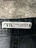 Zara Chevron-herringbone Black Jeans Size 10 - photo 7