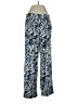 Soma Animal Print Blue Casual Pants Size XS - photo 1